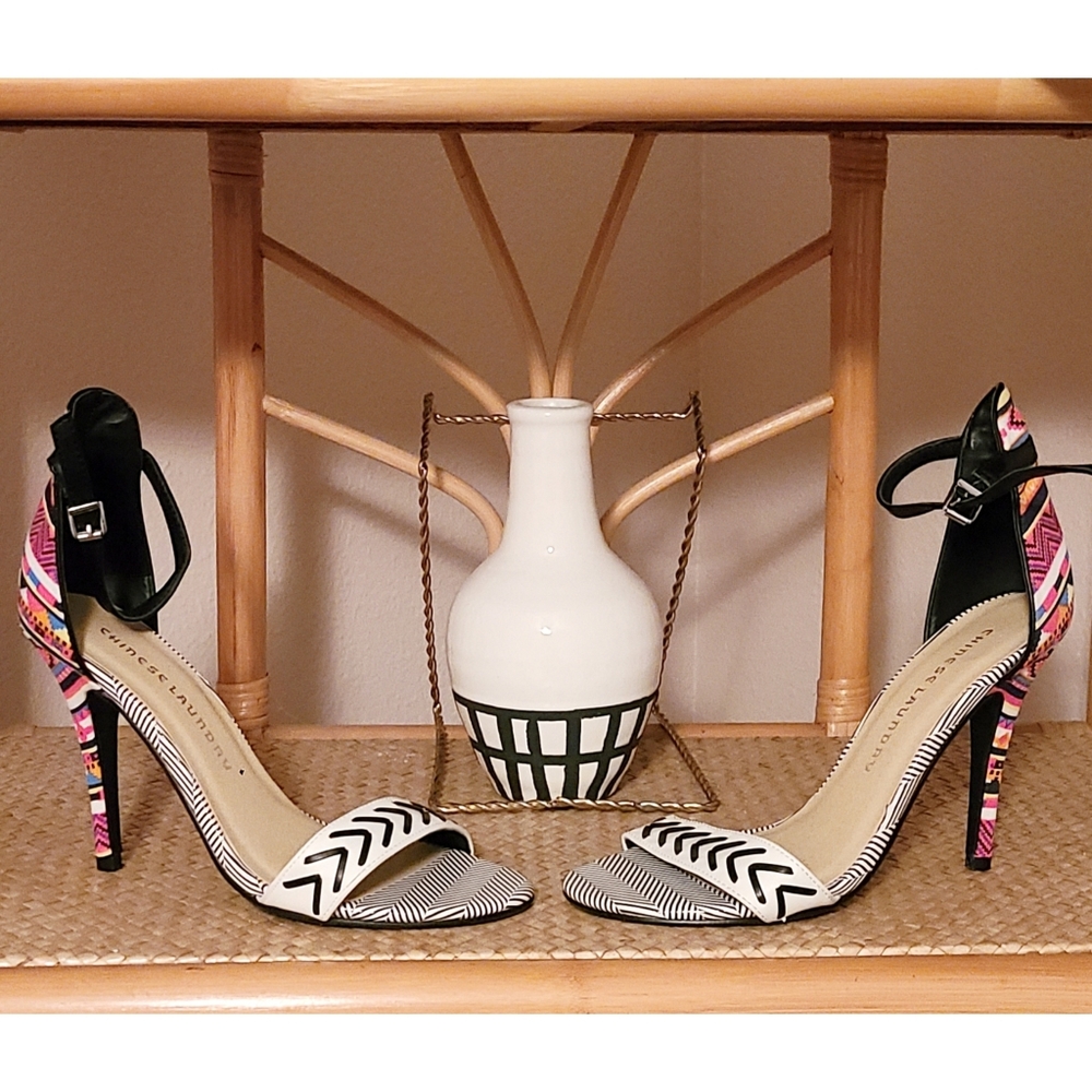 Chinese Laundry Aztec Heels